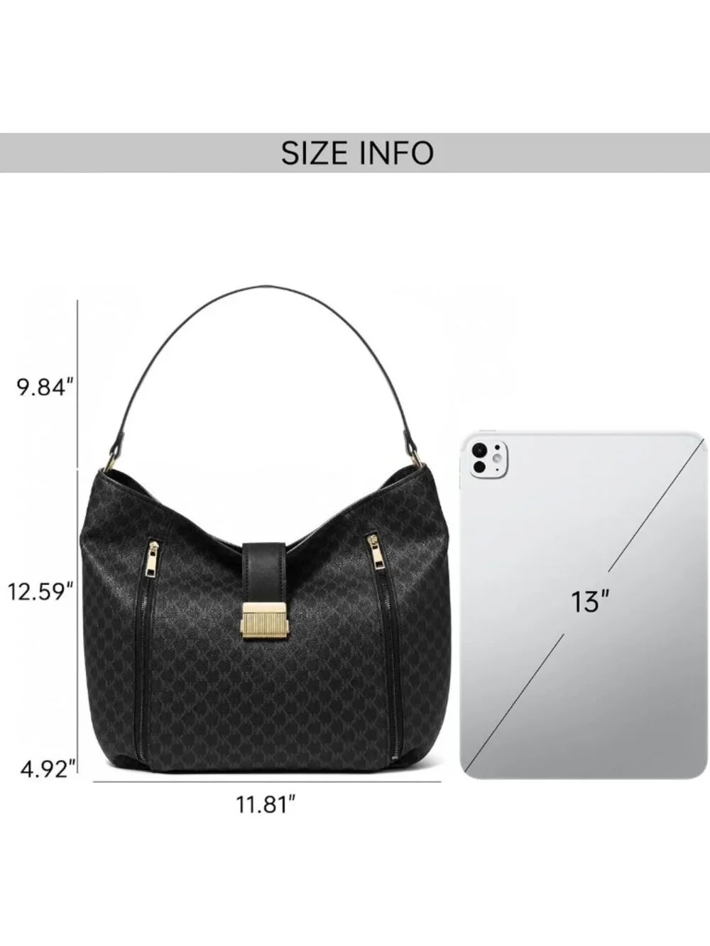 Stylish Large Hobo Tote Bag for Women | Versatile Shoulder Bag for Work & Travel